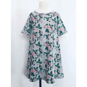 Harper Canyon Girl's 4 Cozy Swing Floral Knit Dress